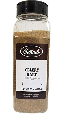 Sanniti Premium Celery Salt, 35 Ounce