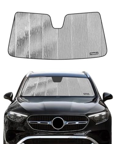 Pigenius Windshield Sunshade for Mercedes-Benz GLE/GLS SUV 2020-2025 Front Window Shade - AstraGuard