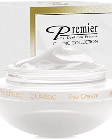 Premier Dead Sea Eye Cream, Age defying, Helps minimize wrinkles, Dark circles, sagging skin, Reduce bags, vitamin A & E, hyaluronic acid, anti-aging, Hypoallergenic, classic collection 1.2fl oz