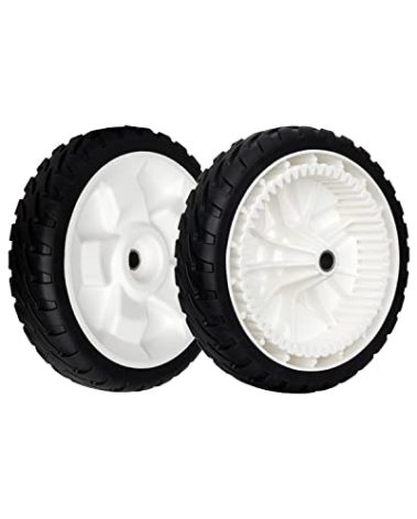 8" Front Drive Wheels Replacement for Toro 119-0311 137-4832 115-2878 Stens 205-360 Tires Fit for Toro 20330 20331 20339 20371 Self Propelled Mower FWD 22" Recycler (Set of 2)