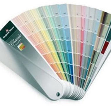 "BENJAMIN MOORE" CLASSIC COLORS FAN DECK [CASE OF 1]