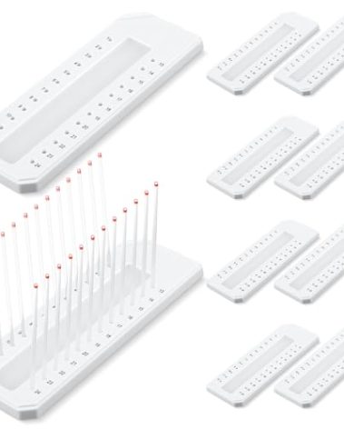 Didaey 10 Pcs Capillary Tube Holding Tray with Wax Sealant, 24-Place