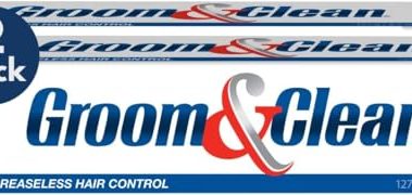 Groom & Clean Greaseless Hair Control 4.50 oz (Pack of 2)