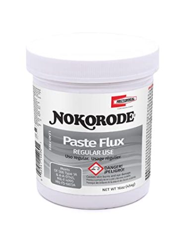 RECTORSEAL 14030 Nokorode Solder Paste 1 Lb , Brown