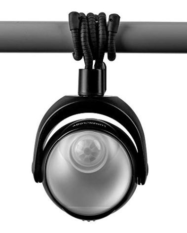 Limitless Innovations Lumenology Portable LED Motion Sensor Light Provides 148 Lumens with a 13 ft Detectable Range and Flexible Tripod Base with Magnetic Option – Indoor/Outdoor (Black)