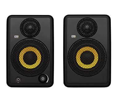 KRK GoAux 3 3" Portable Monitors, 3 inches (GOAUX3-NA)