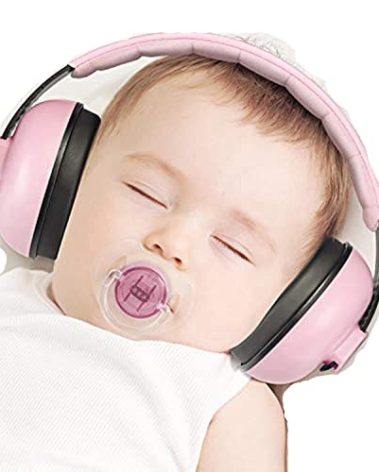 Mumba Baby Ear Protection Noise Cancelling Headphones for Babies and Toddlers Baby Earmuffs - Ages 3-24+ Months