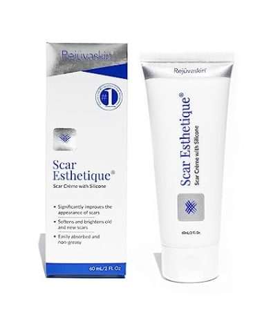 Scar Esthetique Scar Crème with Polypeptides and 10 Anti-Oxidants, 2-Ounces