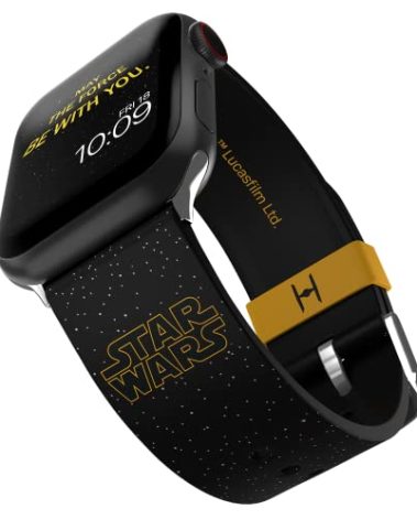 Star Wars - Galactic Smartwatch Band - Officially Licensed, Compatible with Every Size & Series of Apple Watch (watch not included)