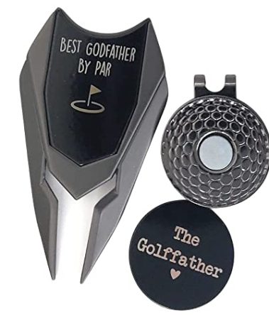 Godfather Gifts from Godchild, Godfather Gift, Will You be my Godparents Proposal Gift, God Parents Presents Proposal, God Father's Gift, Baptism Gifts for Godfather, Golf Accessories for Men Gift Set