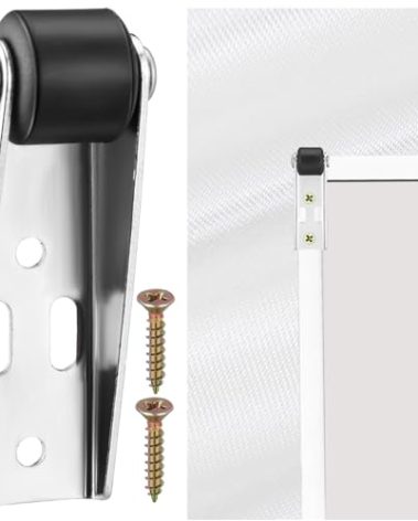 MorningRo Awning Door Roller Patio RV Awning Covers Protectors RV Screen Door Slider Panel Camper Screen Room Attachment for Camping Trailer Canopy