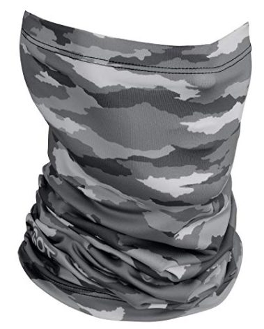 GOT Sports UPF 50+ Fishing Neck Gaiter - UV Face Mask Sun Protection for Men & Women - Camo SPF Face Cover Gator - Fishing, Hunting, Hiking (Disruptive Stone Camo)