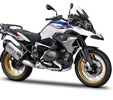 Maisto BMW R 1250 GS Motorbike 1:12 Scale Die-Cast Collectible, Assorted Designs and Colours