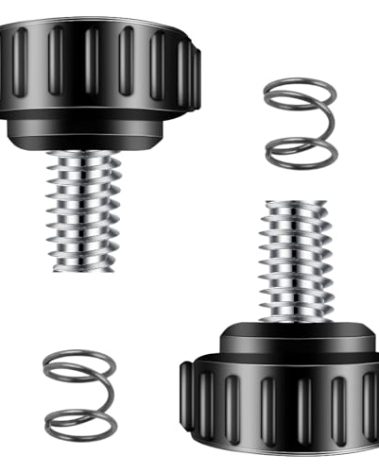 396992-02 Circular Saw Guide Screw Replacement Parts Fits DeWalt Power DC390K, DCS391L1, DCS56, DCS393, DCS391-B3, with 058287-00 Spring(2-PACK)