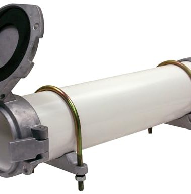 Buyers Products CC600 PVC Conduit Carrier Kit, 6 Inch Diameter, Mounting Hardware Included, Spring-Loaded Latch, Weather-Resistant Door Gasket