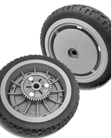 2 Pack 8 inch wheel Recycler Rear Wheel Gear Assembly Fit for Toro 107-3709 20381, 20382, 20383, 20384 & 213181 Lawn-Mower