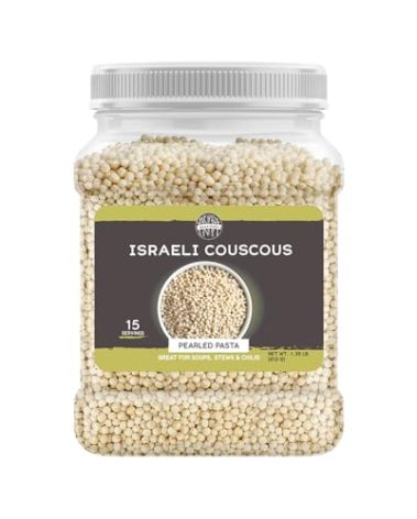 Birch & Meadow 4 Cups of Israeli Couscous, Salads, Vegetable Dishes