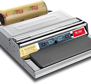 VisionTechShop CW-500E, 20 Inch / 500 mm Hand Wrapping Machine Film Wrapper for Food Packaging, MADE IN KOREA