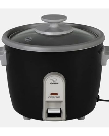Zojirushi White Rice Cooker/Steamer (3, 6, and 10 Cups) Black 3 Cup