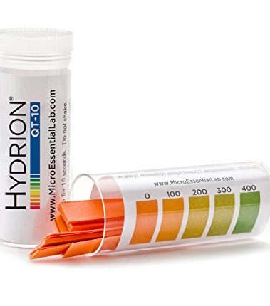 Pro Hydrion QT-10 Test Strips QT-10V 100 Strips per Vial (not rolls)