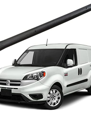 Rubber Antenna for Dodge Ram ProMaster (2014-2022), City, Cargo Van, 1500 2500 3500 Antenna - Car Wash Proof, 6 3/4 Inch Internal Copper Coil Antenna Mast Replacement