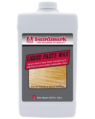 Lundmark Liquid Paste Wax with Carnauba Wax, 32-Ounce, 3208F32-6