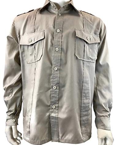 Indiana Jones Shirt Safari Raiders Costume (XL) Khaki