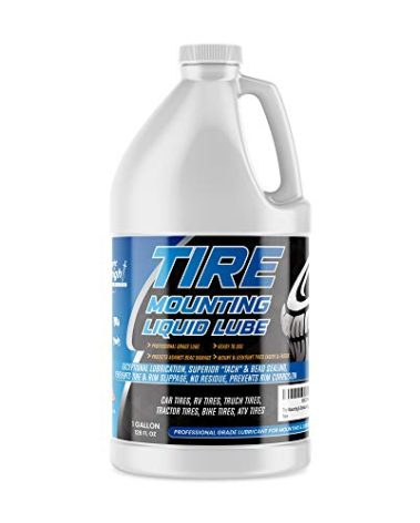 Bright Knight - Tire Lube, Tire Mounting Lube, Tire Sealant | Biodegradable & Universal | Tire Bead Sealer, Tire Soap, Bead Sealer For Tires, Aluminium & Alloy Wheels | Tire & Wheel Tools, Tire Repair