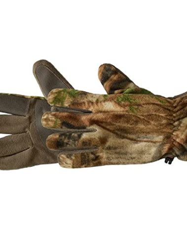 Manzella Men's Fleece Hunter Cold Weather Hunting Glove With Thinsulate
