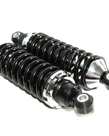 Rear Left & Right Street Rod Coil Over Shock w/350 Pound Black Coated Springs