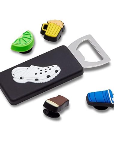 Crocs Jibbitz Food - Stylish Shoe Charms - Synthetic Material - Jibbitz Packs Shoe Charms - One-of-a-kinds Food Cheers 5-Pack One Size One Size