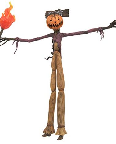 Diamond Select Toys The Nightmare Before Christmas Best of Series: Pumpking King Jack Action Figure, Multicolor