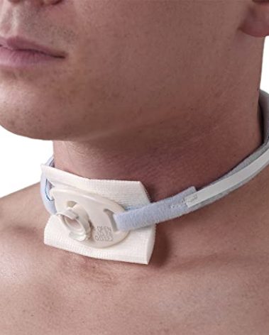 Posey 8197XL Foam Trach Tie, Extra Large, White, Pack of 12