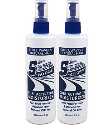 Lusters S-Curl Activator/Moisturizer No Drip 8 Ounce (235ml) (2 Pack)
