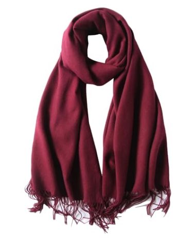 Turnshine Pashmina Shawl Wrap Soft Cashmere Feel Blanket Scarf for Women, Wedding & Evening Wrap, Winter Warm Fashion Scarves