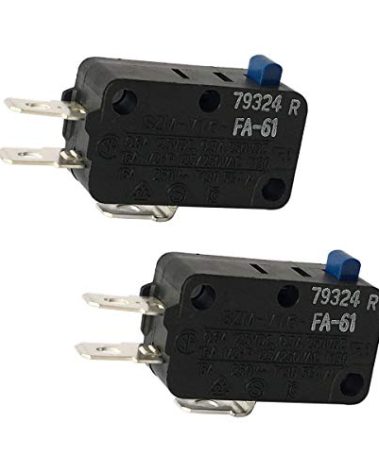 LONYE SZM-V16-FA-61 WB24X10103 Microwave Switch Replacement for GE Microwave 946606 AP3186054 PS651389(Pack of 2)