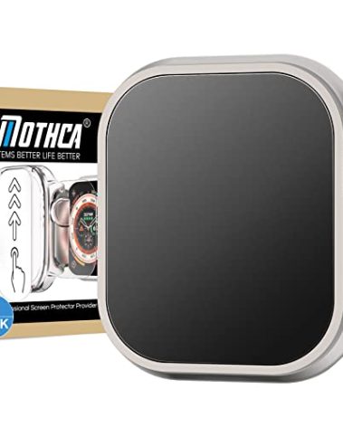 Mothca 2 Pack Tempered Glass Matte Screen Protector for Apple Watch Ultra 3 (2025) / Ultra 2 / Ultra (49mm) [Quick Fit Case] Auto-alignment HD Clear Touch Sensitive Anti-Scratch 9H Matte Glass Film