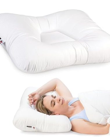 Core Products Tri-Core Comfort Zone Cervical Support Pillow, Temperature Regulating Outlast, Gentle (Medium Firm) - Full Size