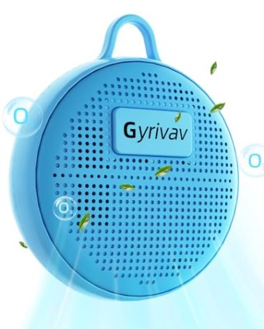 Gyrivav Ozone Refrigerator Deodorizer, Rechargeable Deodorizer, Fridge Deodorizer, Air Purifier, Suitable for Refrigerator, Car, Wardrobe, Shoe Cabinet, Better Than Baking Soda and Charcoal（Blue）