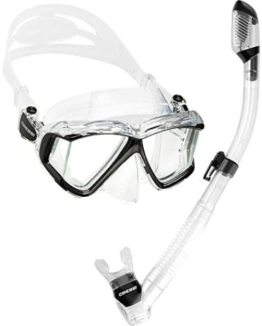 Cressi Pano 4 & Supernova Dry (Clear/Black)