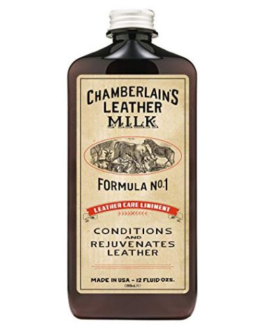 Leather Milk Conditioner and Cleaner for Furniture, Cars, Purses and Handbags. All-Natural, Non-Toxic Conditioner Made in the USA. Leather Care Liniment No. 1. 2 Sizes. Includes Premium Applicator Pad