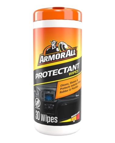 Armor All Original Protectant Wipes, Car Interior Cleaner Wipes with UV Protection to Fight Cracking & Fading, 30 Count