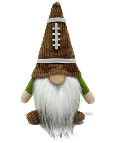 Vytina Little Football Rugby Gnomes Plush Ornaments Cute Swedish Tomte Nisse Dwarf Gnome Doll Sports Game Fans Gifts Tiered Tray Home Decoration