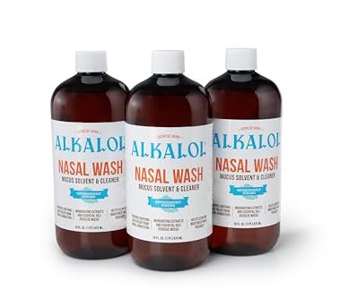 Alkalol Solution Original Nasal Wash, 16 fl oz (pack of 3)