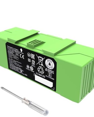VANPIR ABL-F Battery for iRobot Roomba e and i Series, i7 i7+ j7 j7+ 7150 7550 e5 e6 e5150 e6198 i3 3150 i3+ 3550 i4 4150 i4+ 4552 i6 i8 i8+, Replacement Lithium Ion Battery 14.4V 4460mAh/62.4Wh