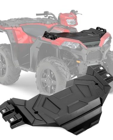 KUAFU Front Body Rack Compatible with 2017-2022 Sportsman XP 1000 850 Trail Replacement for 5452935-070 Front Rack Lid Storage Box Cover Black