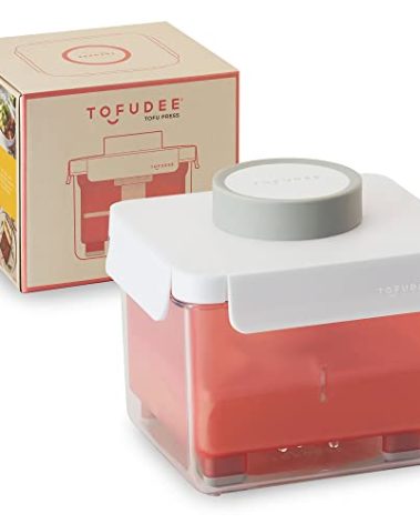 TOFUDEE Tofu Press | Food Strainer for Paneer, Cheese, & All Kinds of Tofu - Soft, Silken, Organic, Extra Firm | Enhance Cooking, Save Time, & Elevate Your Dishes - Dishwasher Safe & BPA-Free
