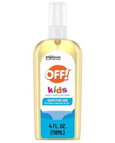 OFF! Kids Insect Repellent Spray, Botanically Inspired, Safe for Use On Kids, 4 oz
