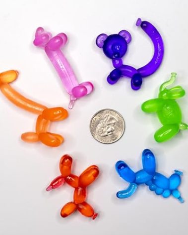 Raymond Geddes Balloon Eraser Animals Tub of 24, (71633)