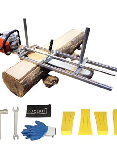 Portable Chainsaw Mill 36 Inchs Rail Mill Guide System